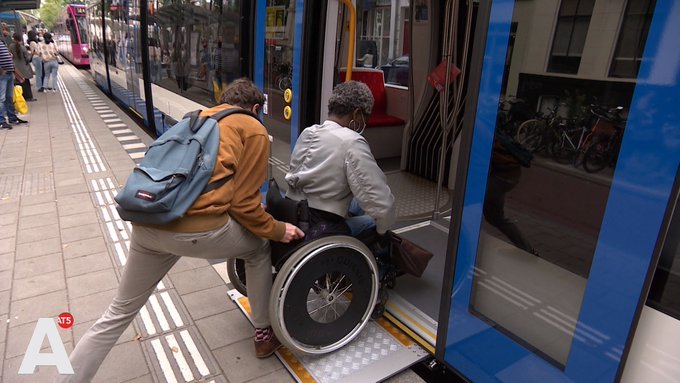 De rolstoelplang heeft nog werk nodig
