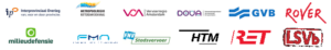Logo's van de deelnemende organisaties van methetov